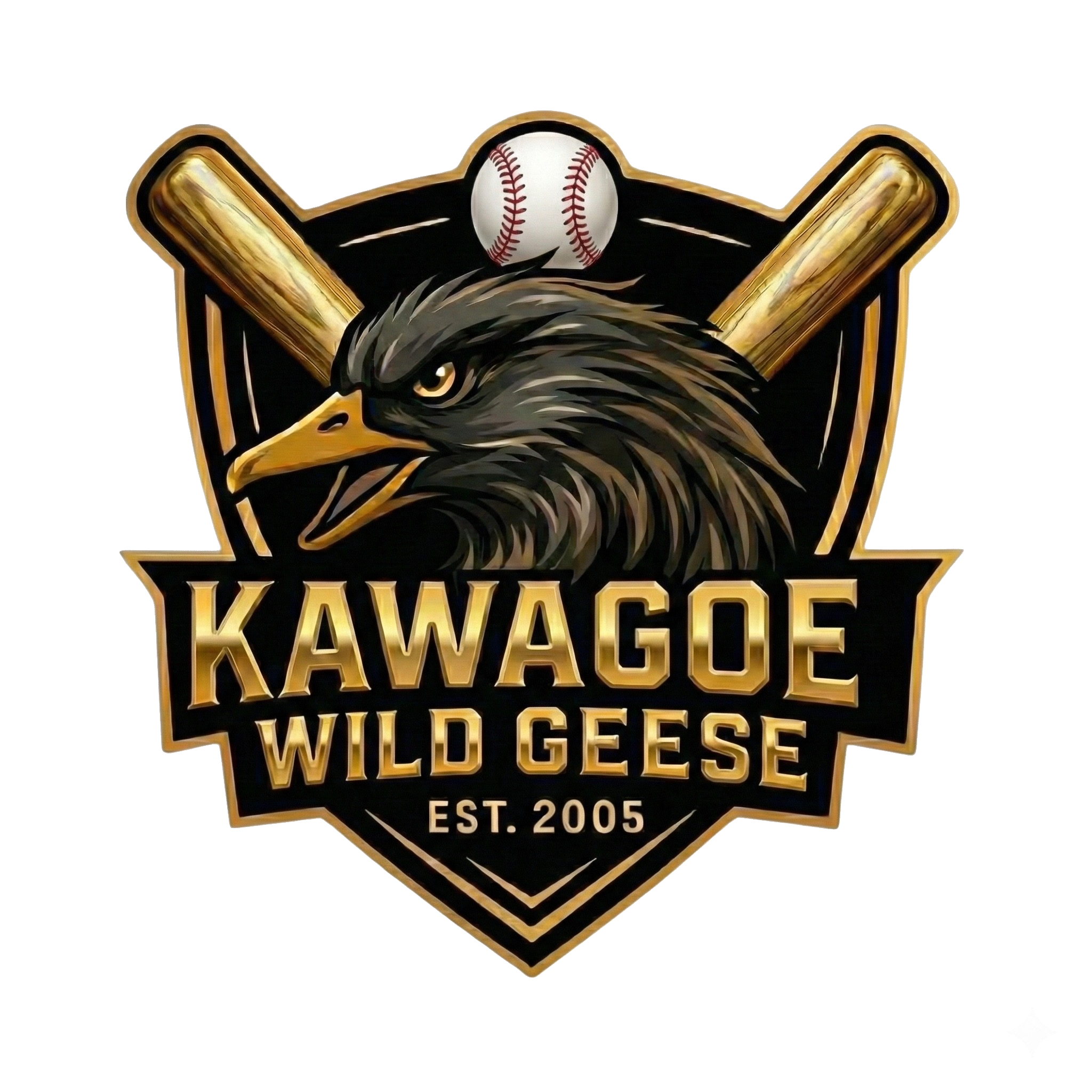 KAWAGOE WILD GEESE ロゴ